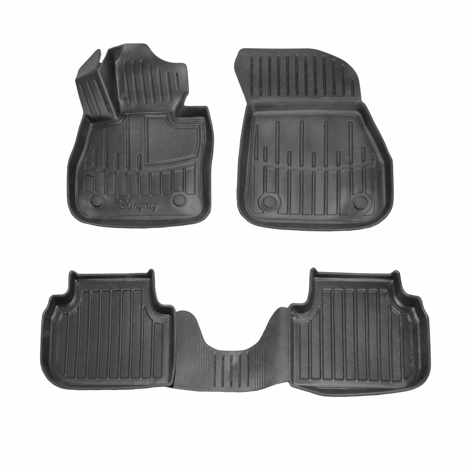  Kilimėliai 3D BMW 1 F40 2019-, 4 vnt. juodi /5027314 Automobiliniai kilimėliai