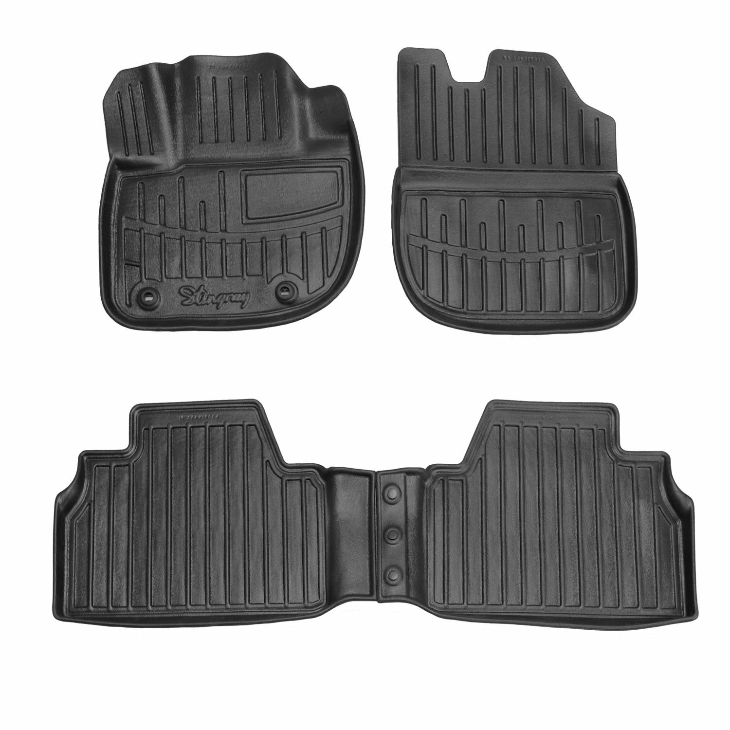  Kilimėliai 3D HONDA e:NP2 2024-, 4 vnt. juodi /5008154 Automobiliniai kilimėliai