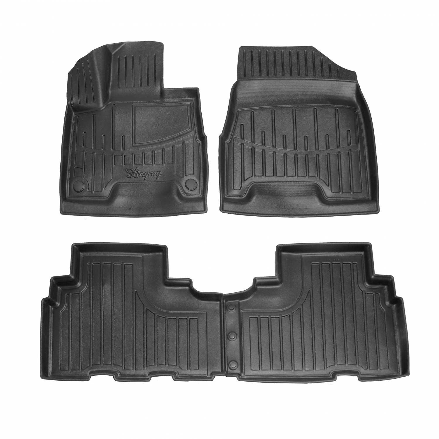  Kilimėliai 3D KIA EV5 2023-, 4 vnt. juodi /5010154 Automobiliniai kilimėliai