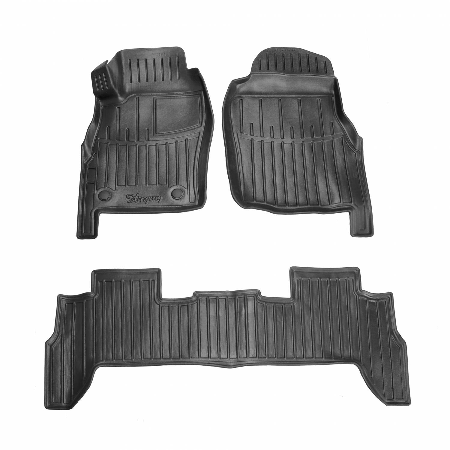 Kilimėliai 3D NISSAN Patrol Y61 1997-2013, 3 vnt. (5 dur.) juodi /5014353 Automobiliniai kilimėliai Kilimėliai 3D NISSAN Patrol Y61 1997-2013, 3 vnt. (5 dur.) juodi /5014353 Automobiliniai kilimėliai
