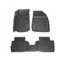 Kilimėliai 3D NISSAN Tiida C11 2004-2011, 4 vnt. juodi /5014344