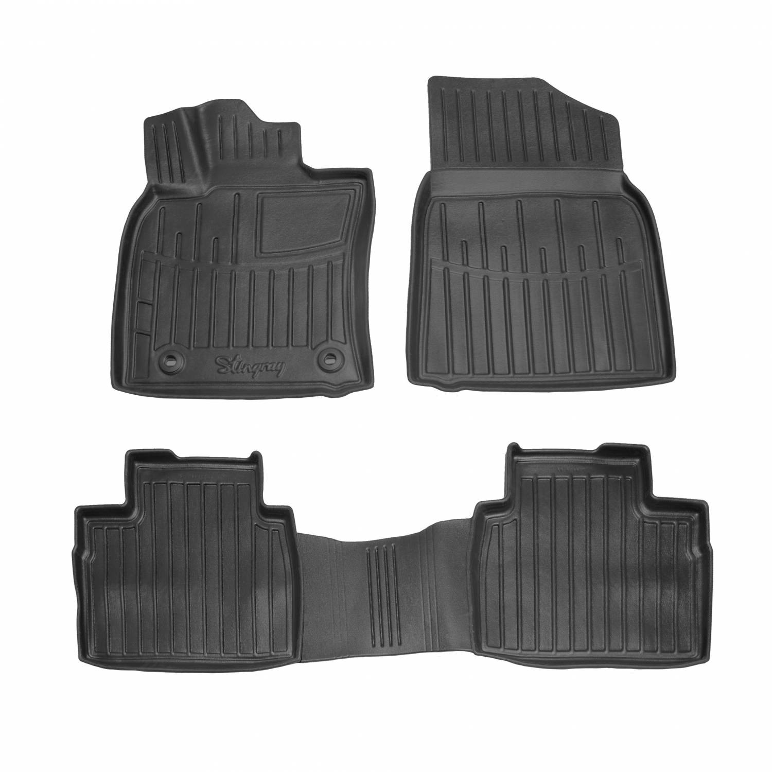  Kilimėliai 3D TOYOTA Camry XV80 2024-, 4 vnt. juodi /5022544 Automobiliniai kilimėliai