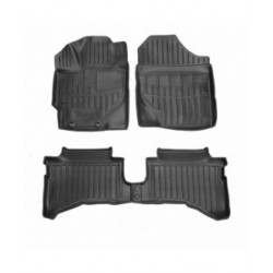 Kilimėliai 3D TOYOTA Yaris III XP13 hibridas 2014-2020, 4 vnt. juodi /5022564