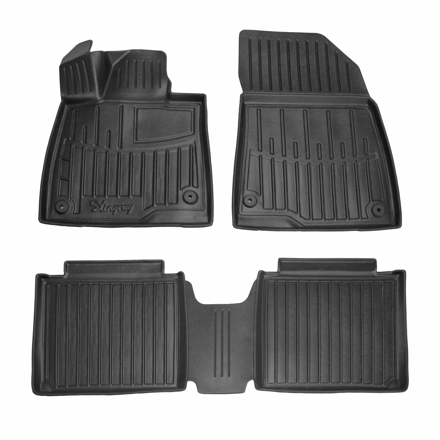  Kilimėliai 3D ZEEKR 007 2023-, 4 vnt. juodi /5070034 Automobiliniai kilimėliai