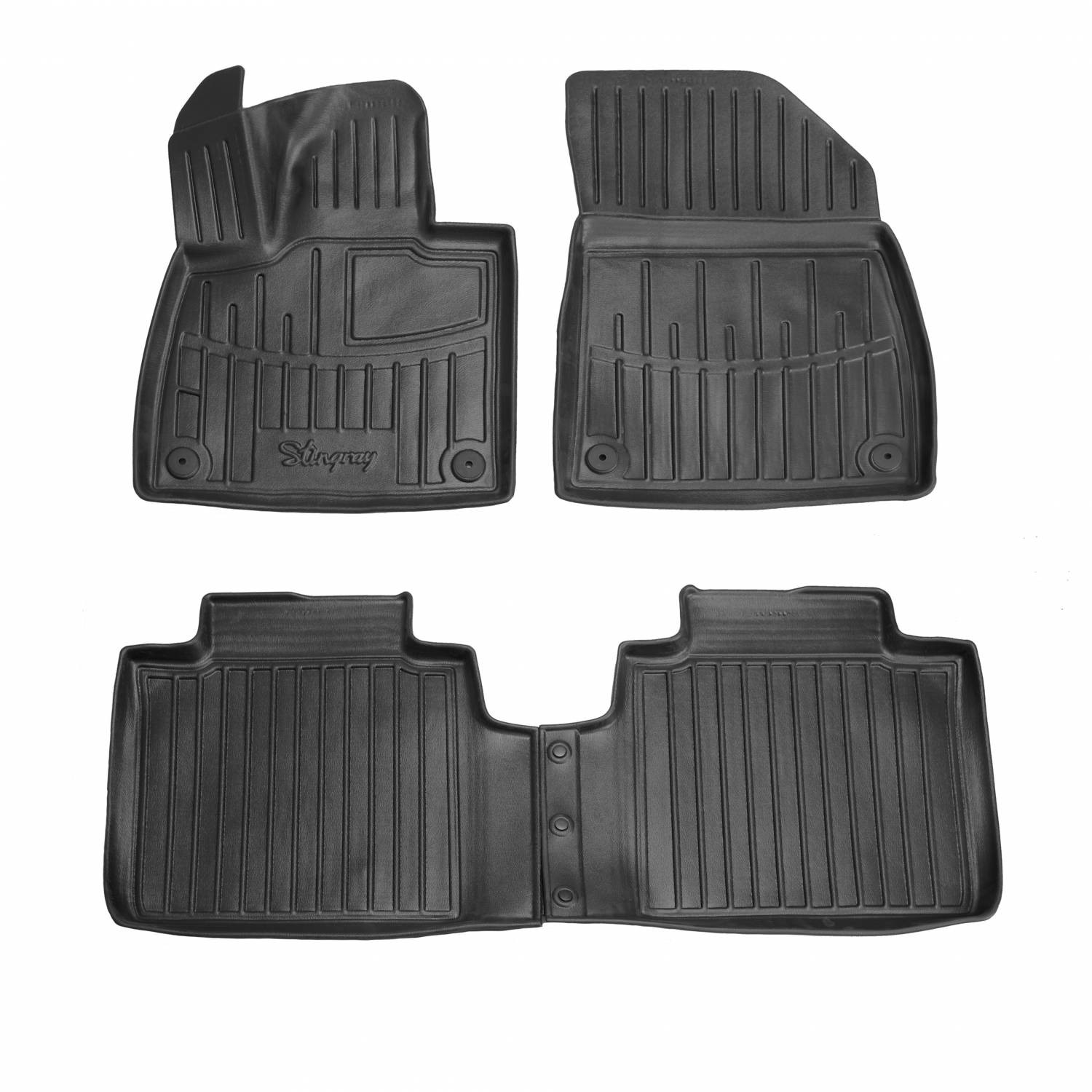  Kilimėliai 3D ZEEKR 7X 2024-, 4 vnt. juodi /5070044 Automobiliniai kilimėliai