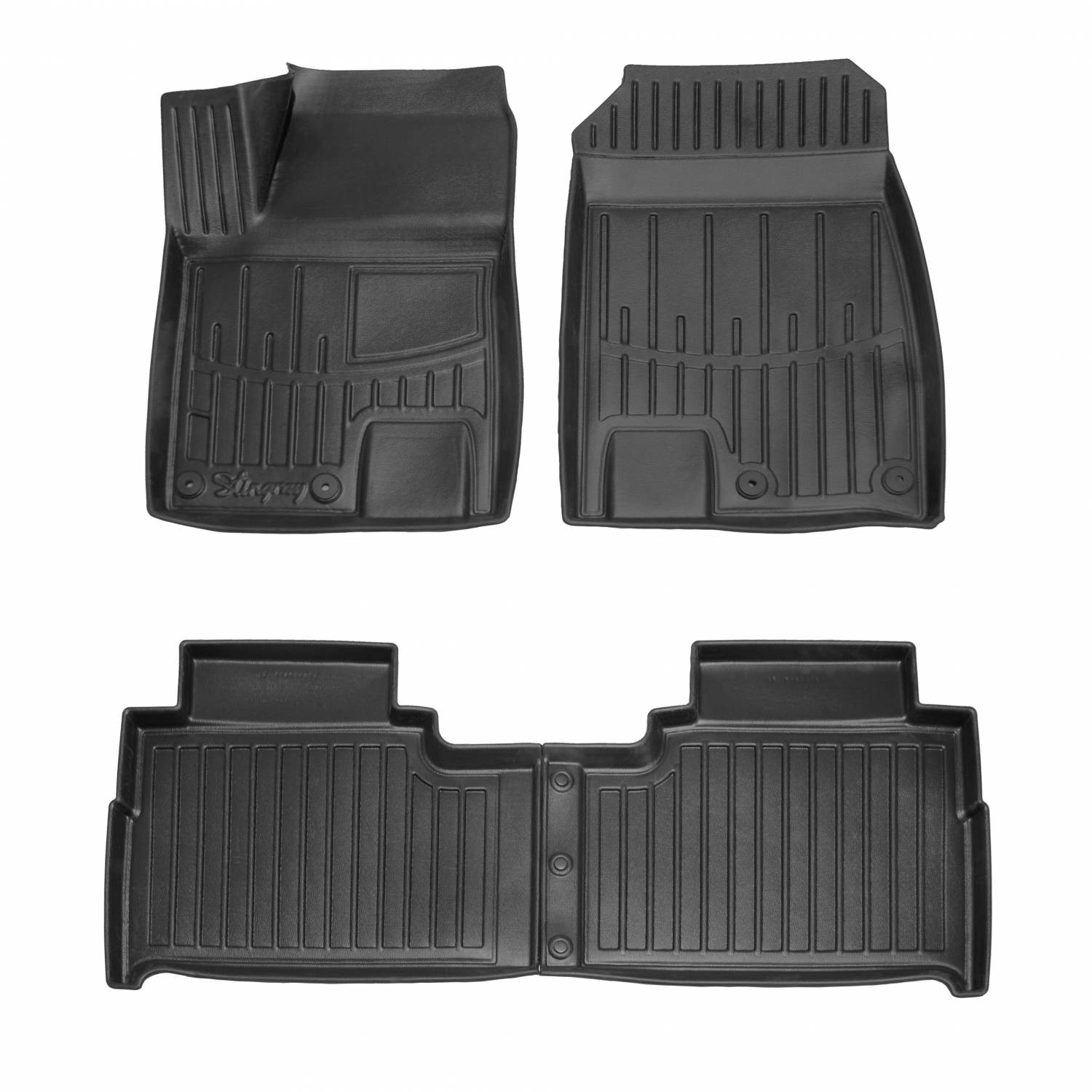  Kilimėliai 3D JETOUR T2 2024-, 4 vnt. juodi /5065034 Automobiliniai kilimėliai