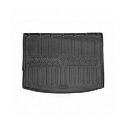 Guminis bagažinės kilimėlis SEAT Leon III 5F 2012-2020 (hečbekas/apatinis kilimėlis/reguliuojamos grindys), juodas /6048141