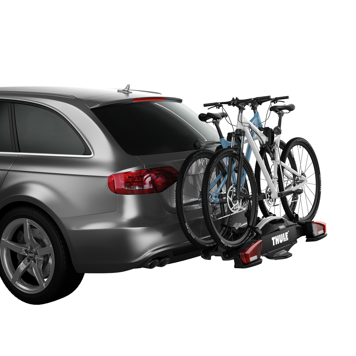 Dviračių laikiklis Velocompact, 2 dviračių 13 pin Dviračių laikiklis Velocompact, 2 dviračių 13 pin