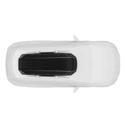 Stogo bagažinė Thule Motion 3 XL Low Juoda blizgi