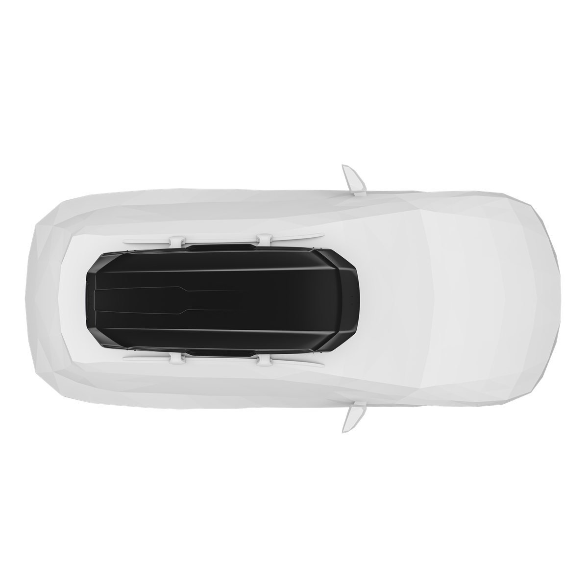 Stogo bagažinė Thule Motion 3 XL Low Juoda blizgi