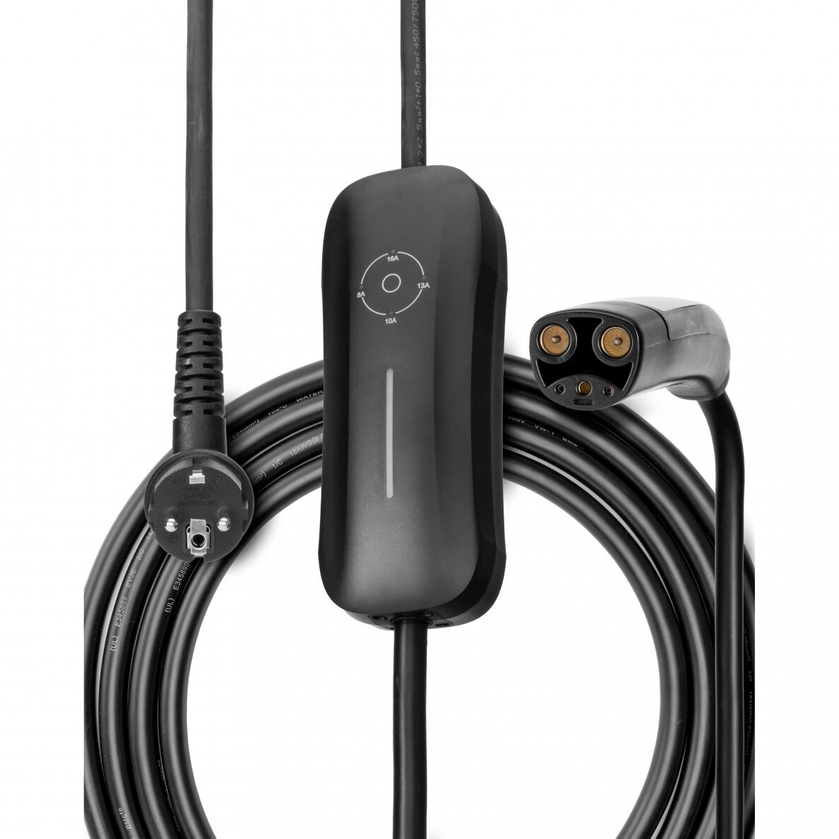 Buitinis įkrovimo laidas Tesla elektromobiliui (JAV versija, 16A, 1 fazė, 3,6 kW) Buitinis įkrovimo laidas Tesla elektromobiliui (JAV versija, 16A, 1 fazė, 3,6 kW)
