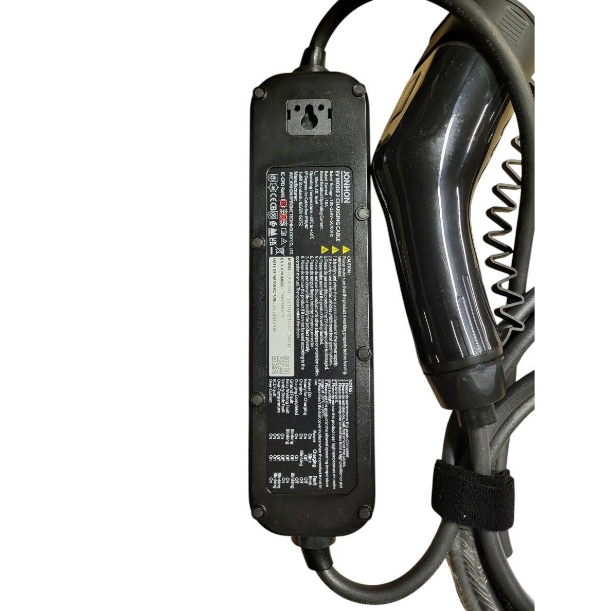 Įkrovimo laidas elektromobiliui (BYD) 220V – Type 2 (13A)