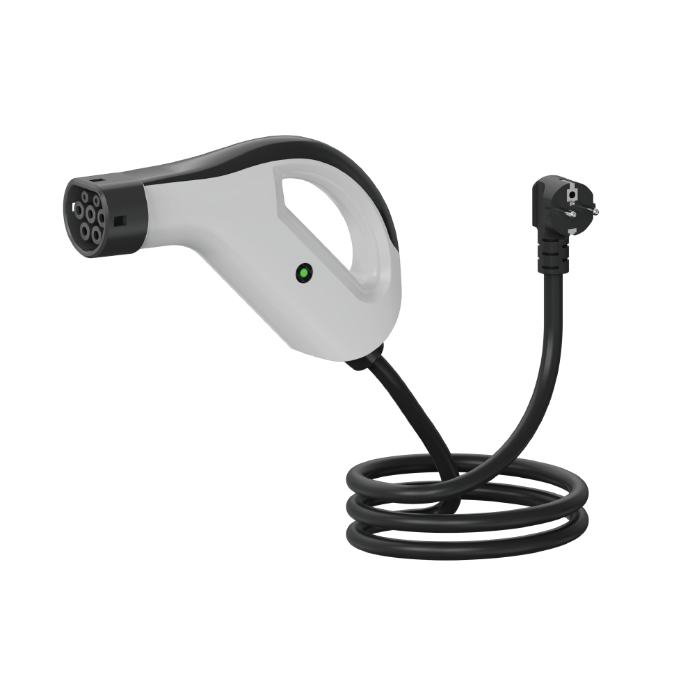 Įkrovimo laidas elektromobiliui 220V – Type 2 (16A, 1 fazė, iki 3,3 kW, Wi-Fi funkcija) Įkrovimo laidas elektromobiliui 220V – Type 2 (16A, 1 fazė, iki 3,3 kW, Wi-Fi funkcija)