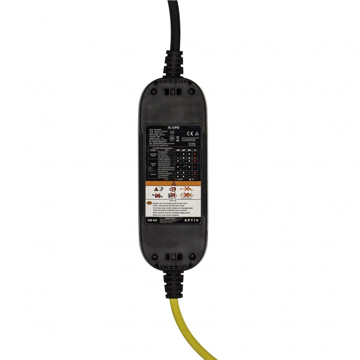 Įkrovimo laidas elektromobiliui 220V – Type 2