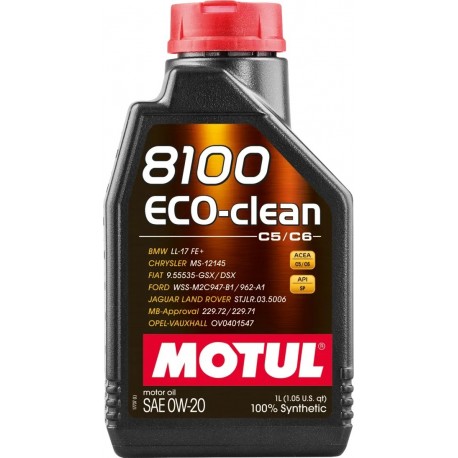 MOTUL MOTUL 8100 ECO-CLEAN Alyva