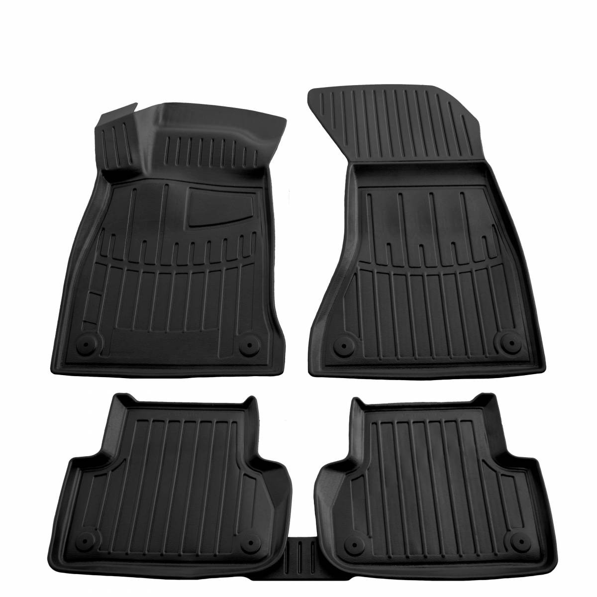  Kilimėliai 3D AUDI A5 Sportback F5 2016-2025, 5 vnt. juodi /5030075 Automobiliniai kilimėliai