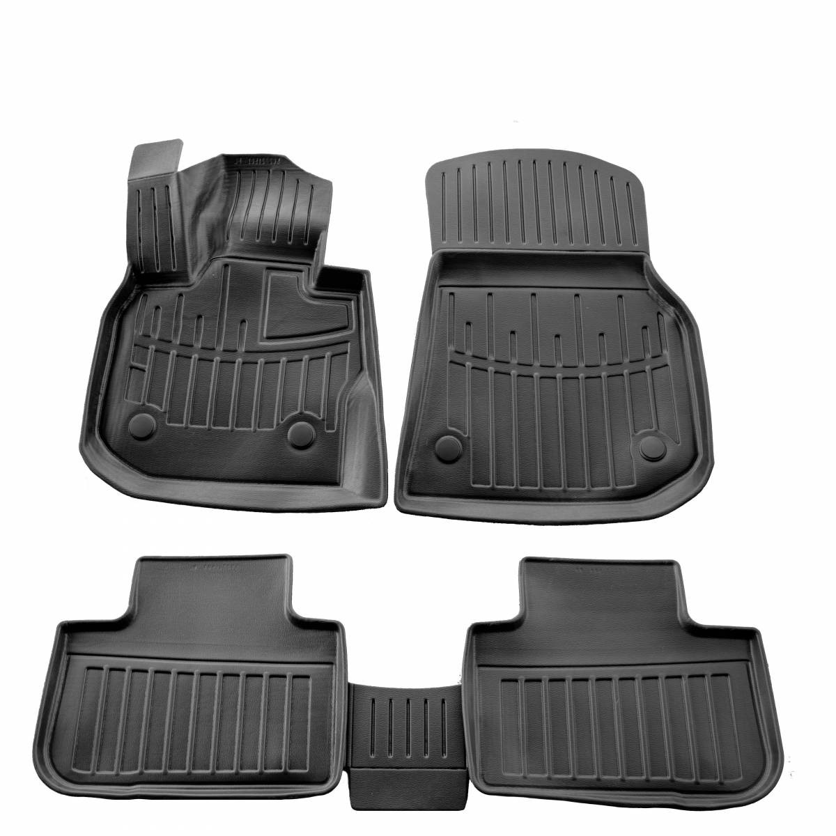  Kilimėliai 3D BMW iX3 G08 2021-2025, 5 vnt. juodi /5027215 Automobiliniai kilimėliai