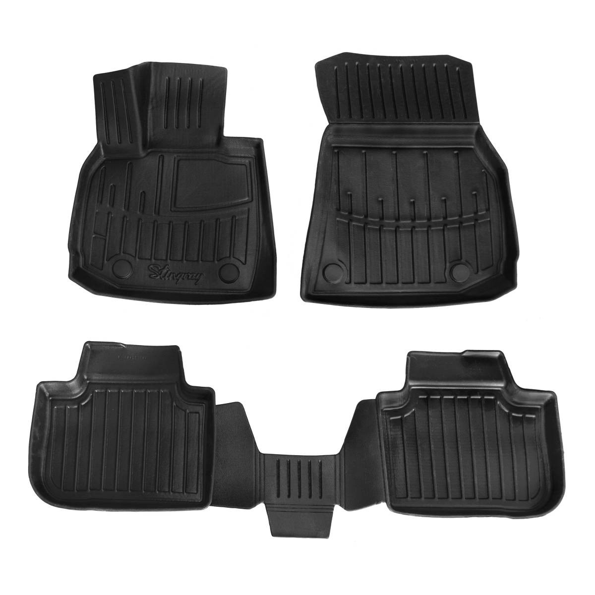  Kilimėliai 3D BMW X3 G45 2024-, 4 vnt. juodi /5027324 Automobiliniai kilimėliai
