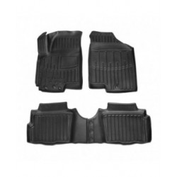 Kilimėliai 3D KIA Soul AM 2008-2013, 4 vnt. juodi /5010174