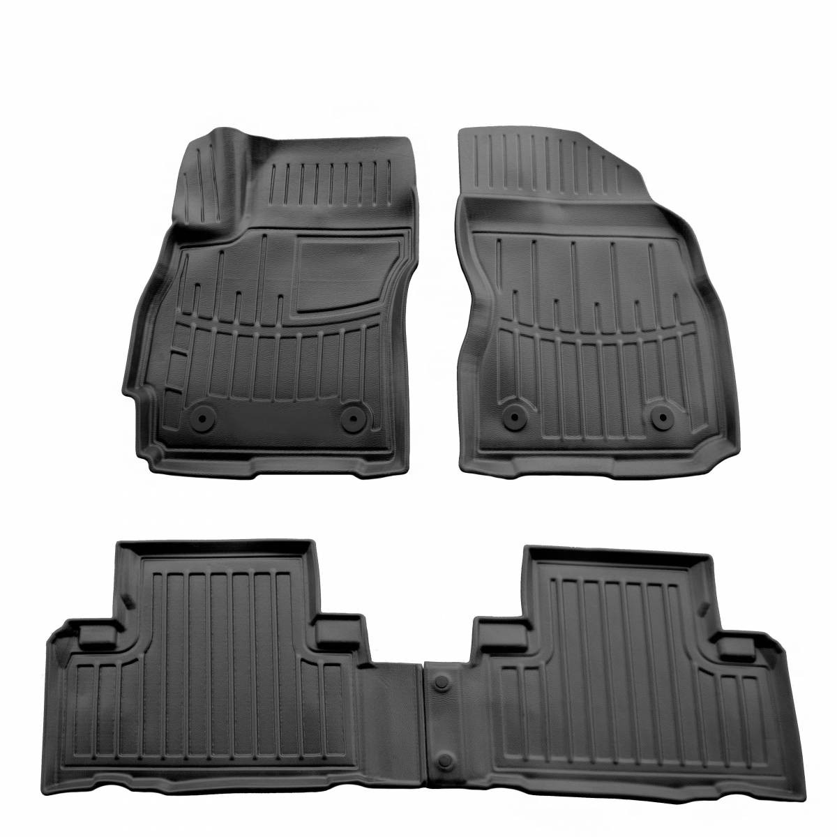  Kilimėliai 3D MAZDA 5 2005-2010, 4 vnt. juodi /5011134 Automobiliniai kilimėliai