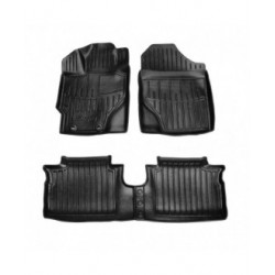 Kilimėliai 3D TOYOTA Yaris III XP13 2011-2020 , 4 vnt. juodi /5022574
