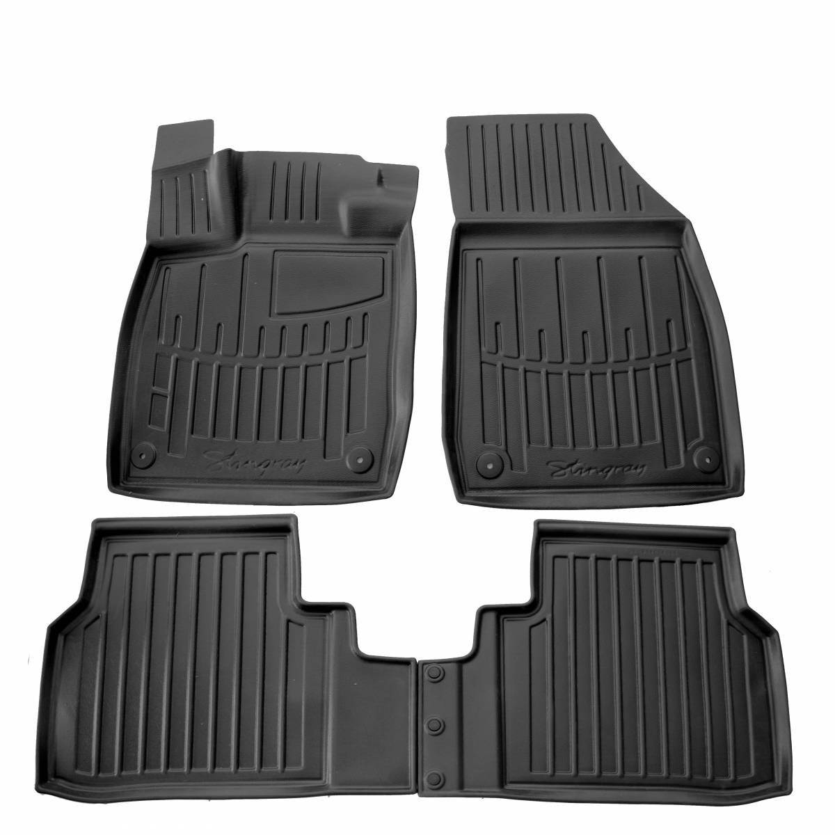  Kilimėliai 3D VOLKSWAGEN ID.Unyx 2024-, 4 vnt. juodi /5024234 Automobiliniai kilimėliai