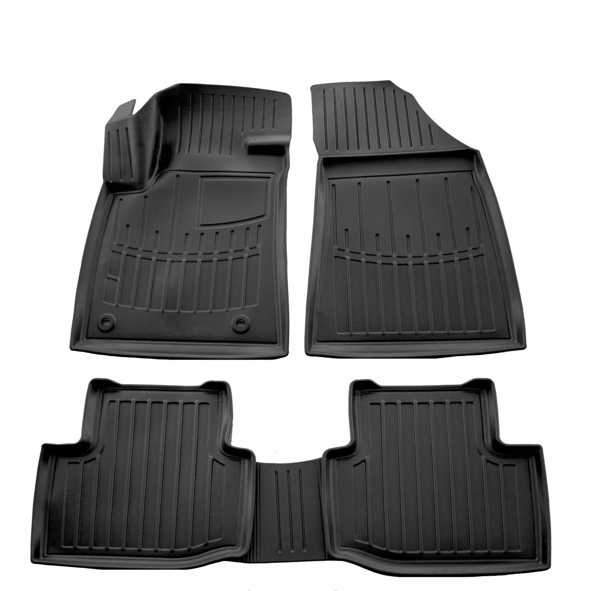  Kilimėliai 3D MG 5 II 2018-, 5 vnt. juodi /5062025 Automobiliniai kilimėliai