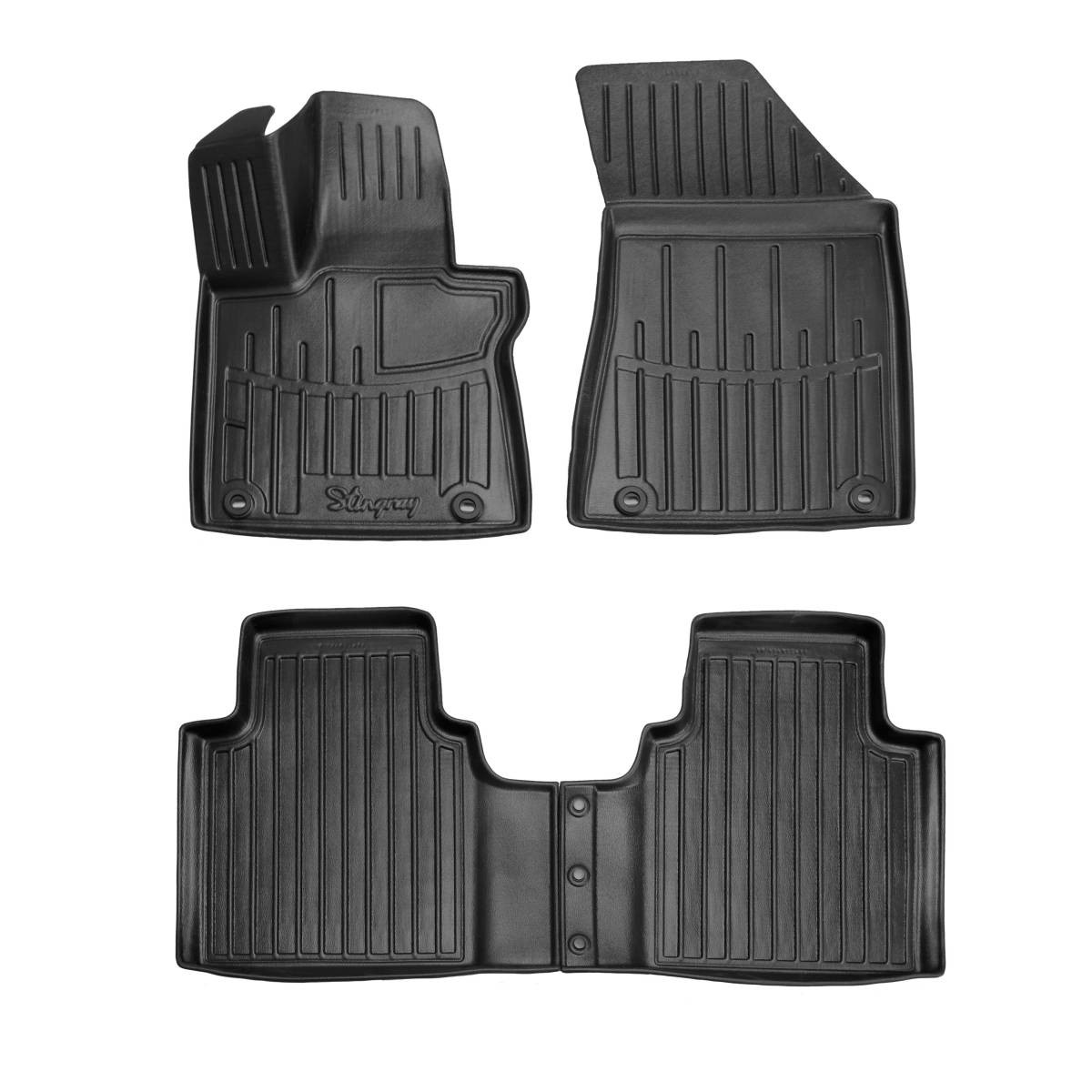  Kilimėliai 3D MG HS 2024-, 4 vnt. juodi /5062084 Automobiliniai kilimėliai