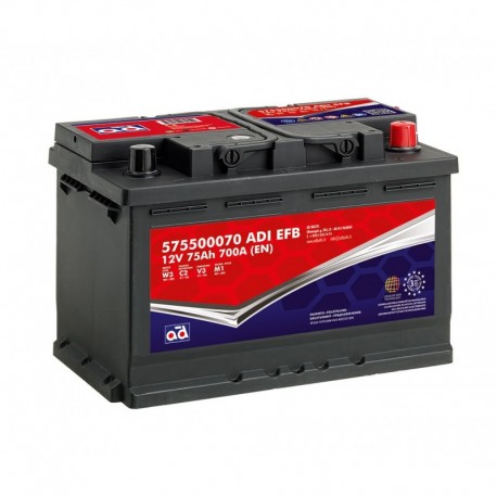 AD AD 575500070 ADI EFB Akumuliatoriai