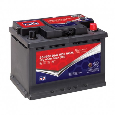 AD AD 560901064 ADI AGM Akumuliatoriai