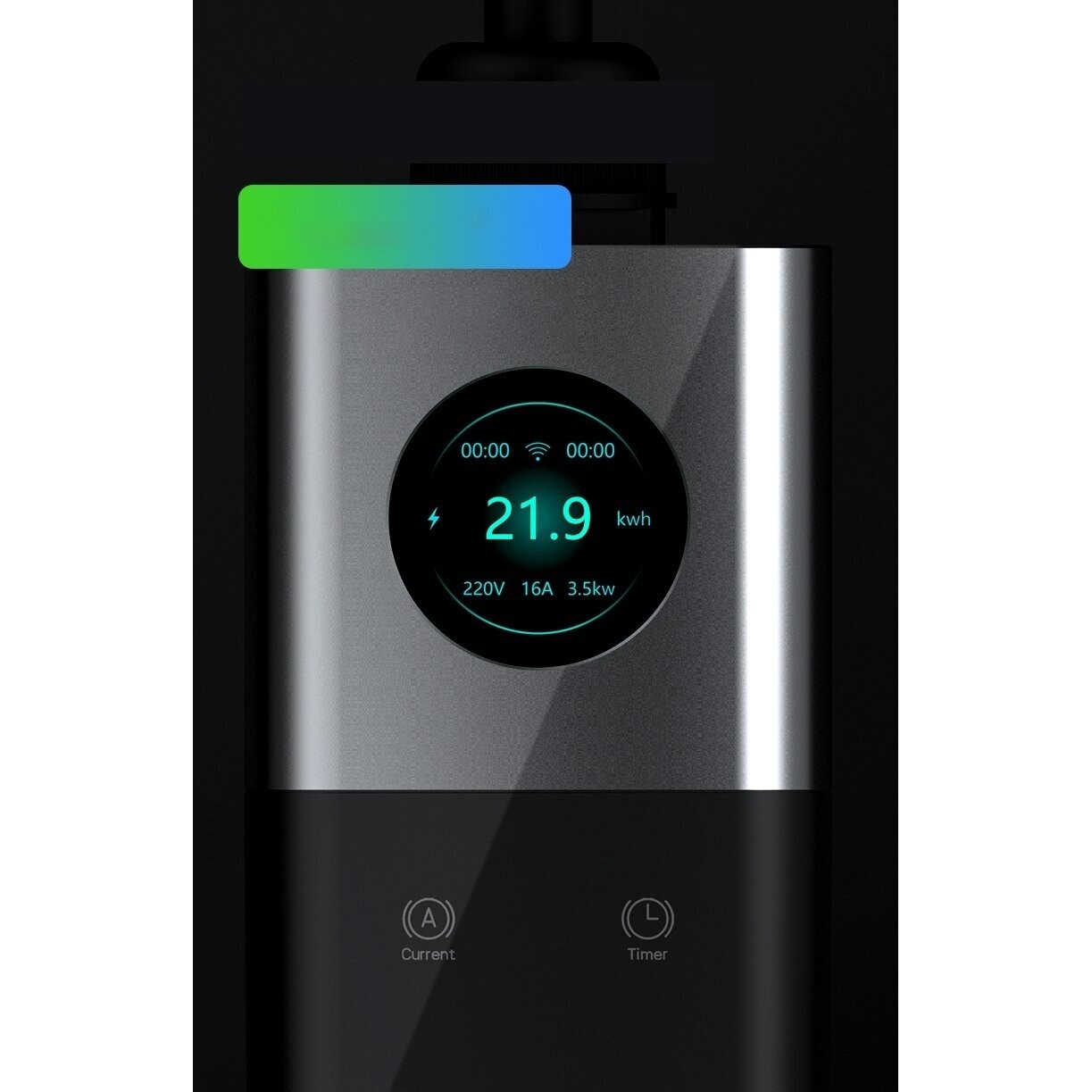 Įkrovimo laidas 220V - type 2 ( 16A, 1 fazė 3,3 kW) su Wi-Fi funkcija Įkrovimo laidas 220V - type 2 ( 16A, 1 fazė 3,3 kW) su Wi-Fi funkcija
