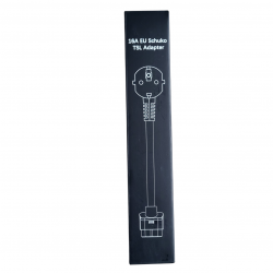 Tesla adapteris 16A Schuko tipo ( į buitinę 220V rozete) Tesla adapteris 16A Schuko tipo ( į buitinę 220V rozete)