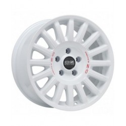 Rally Raid Race White Red Lettering