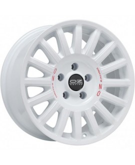 Rally Raid Race White Red Lettering