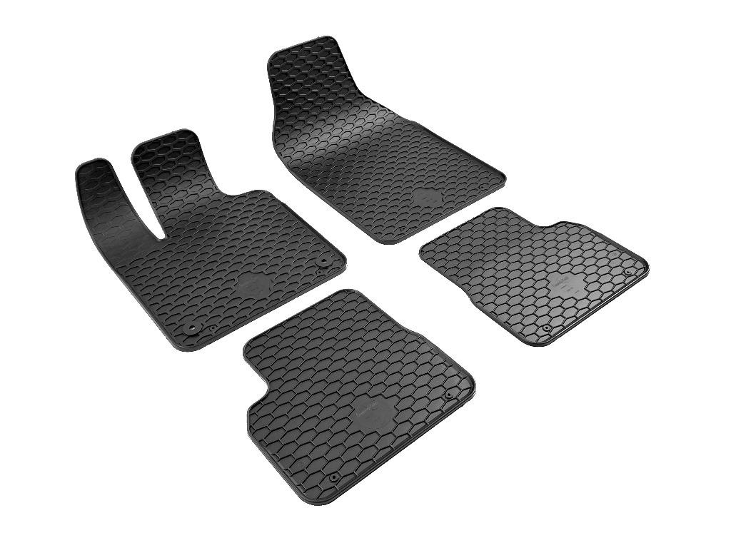  Kilimėliai Fiat 500E (2020-), 4pc, black /222864 Automobiliniai kilimėliai