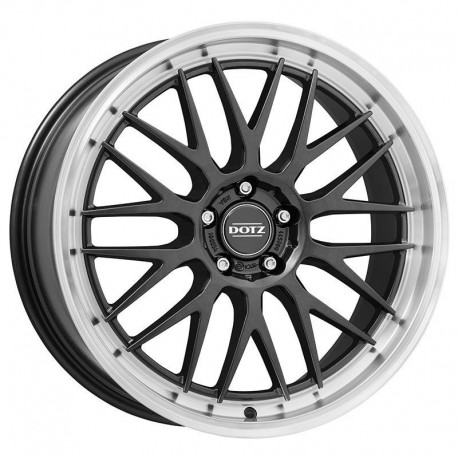 Bilbao dark Gunmetal/polished lip