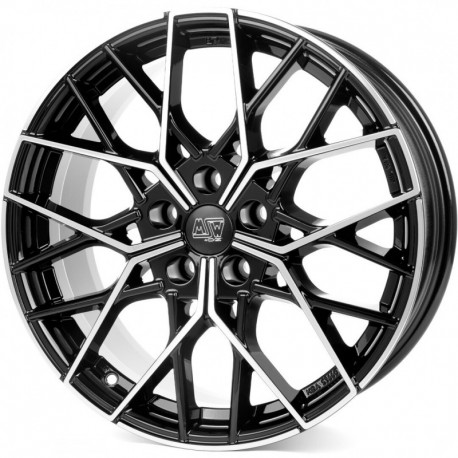 MSW MSW 74 GLOSS BLACK FULL POLISHED Ratlankiai