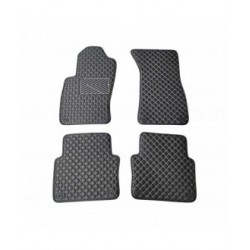 Kilimėliai QuiltyMats AUDI A8 2002-2009 (D3) (4 vnt.), Black-Gray /13-14