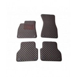 Kilimėliai QuiltyMats AUDI A7 2018-2025 (4 vnt.), Black-Red /16-14