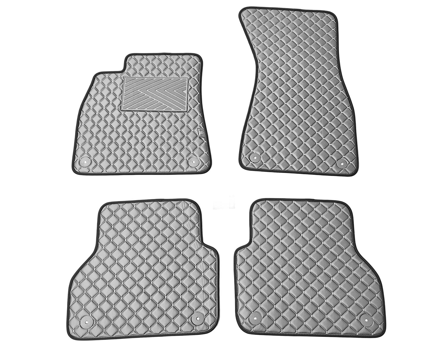  Kilimėliai QuiltyMats AUDI A7 2018-2025 (4 vnt.), D.Gray-Gray /33-14 Automobiliniai kilimėliai