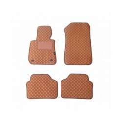 Kilimėliai QuiltyMats BMW 3 ser. 2005-2012 (E90/E91) (4 vnt.), Brown-Brown /55-14