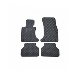 Kilimėliai QuiltyMats BMW 5 ser. 2004-2010 (E60/E61) (4 vnt.), Black-Gray /13-14