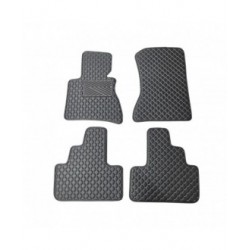 Kilimėliai QuiltyMats BMW X3 2003-2010 (E83) (4 vnt.), Black-Gray /13-14