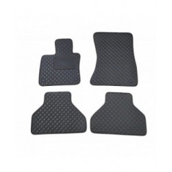 Kilimėliai QuiltyMats BMW X5 2007-2013 (E70) (4 vnt.), Black-Black /11-14