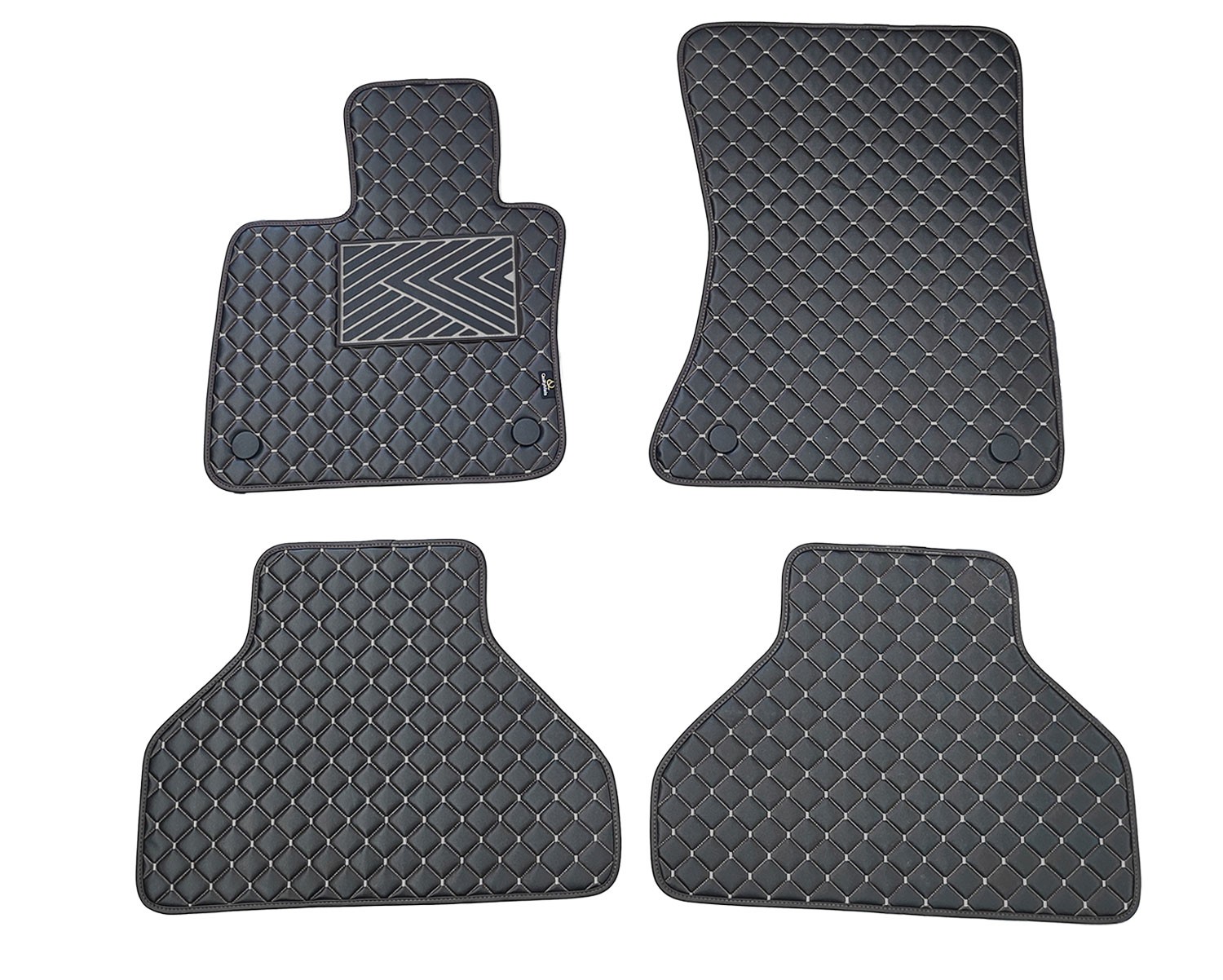  Kilimėliai QuiltyMats BMW X5 2007-2013 (E70) (4 vnt.), Black-Gray /13-14 Automobiliniai kilimėliai