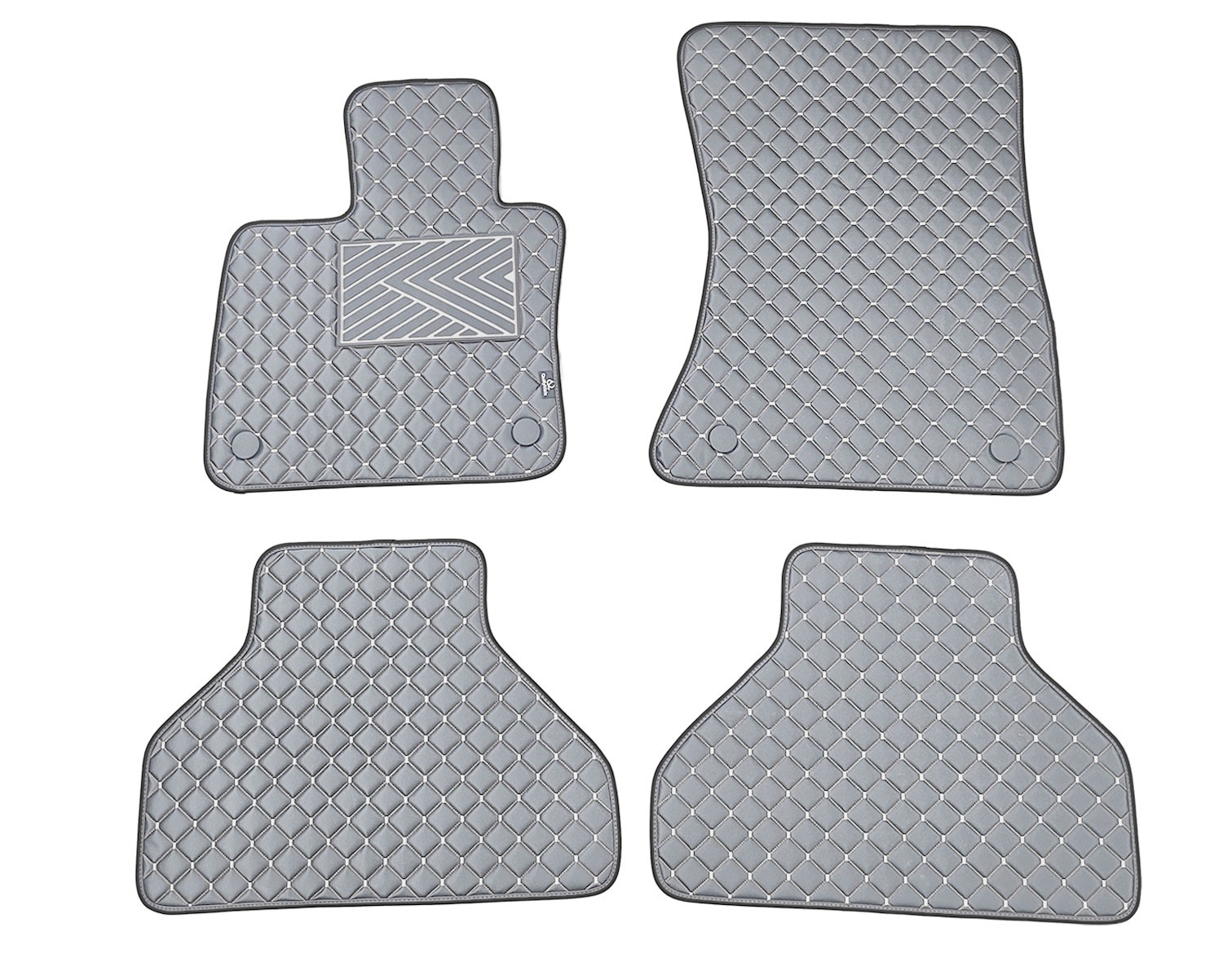  Kilimėliai QuiltyMats BMW X5 2007-2013 (E70) (4 vnt.), D.Gray-Gray /33-14 Automobiliniai kilimėliai