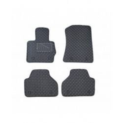 Kilimėliai QuiltyMats BMW X3 2010-2017 (F25) (4 vnt.), Black-Gray /13-14