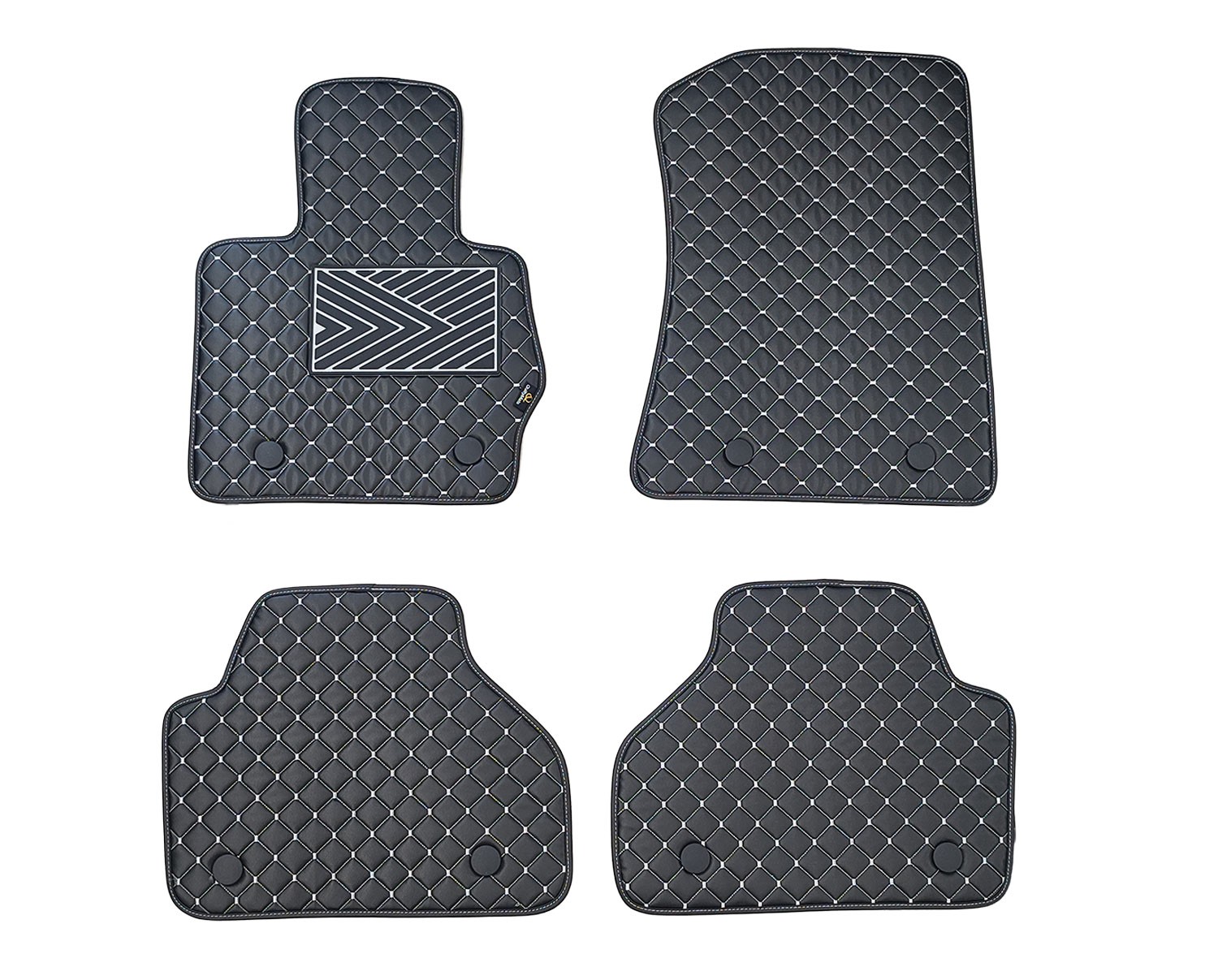 Kilimėliai QuiltyMats BMW X3 2010-2017 (F25) (4 vnt.), Black-Gray /13-14 Automobiliniai kilimėliai Kilimėliai QuiltyMats BMW X3 2010-2017 (F25) (4 vnt.), Black-Gray /13-14 Automobiliniai kilimėliai