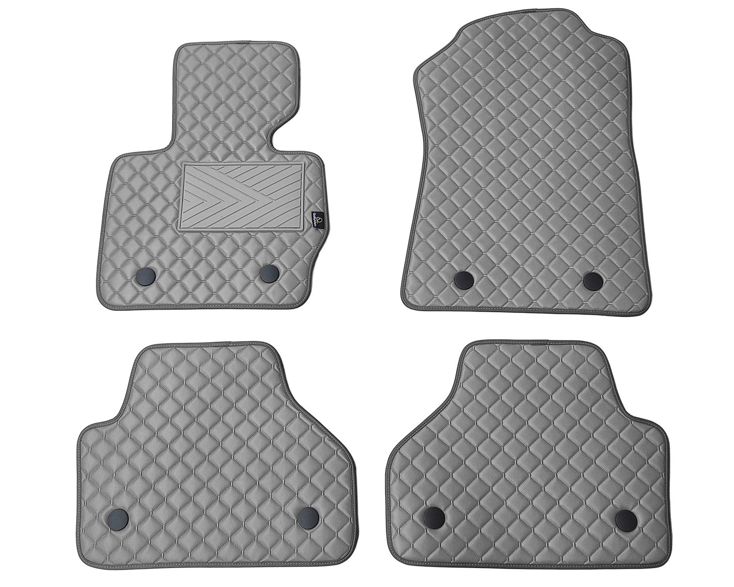  Kilimėliai QuiltyMats BMW X4 2014-2018 (F26) (4 vnt.), D.Gray-Gray /33-14 Automobiliniai kilimėliai