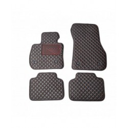 Kilimėliai QuiltyMats BMW 2 ser. 2014-2021 (F45) (4 vnt.), Black-Red /16-14